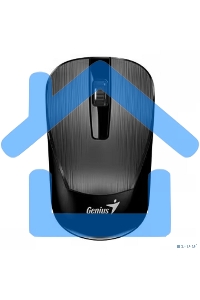 Мышь беспроводная Genius NX-7015 черный, 1200 dpi, радиоканал, USB, кнопки - 3