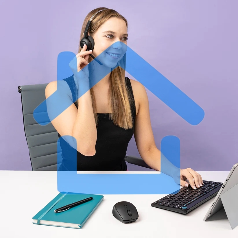 Гарнитура беспроводная GO Work Pop Wireless Headphones - черный