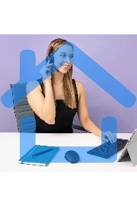 Гарнитура беспроводная GO Work Pop Wireless Headphones - черный