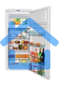 Холодильник DON R-216 B белый двухкамерный 200/50л морозилка сверху