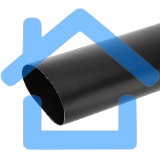 Термоусаживаемая трубка клеевая Rexant 115,0/19,0 мм, (6:1) черная, упаковка 1 м