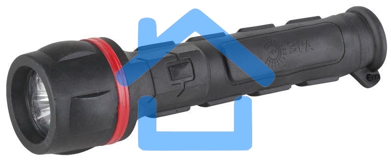 Фонарь R2AA обрезиненный (3LED 2хAA) ЭРА C0033735