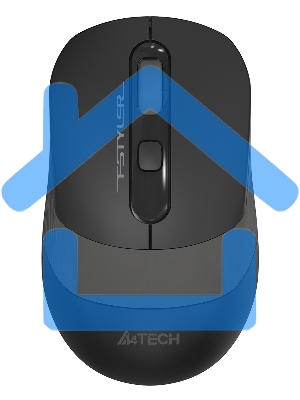 Мышь беспроводная A4Tech Fstyler FG10S черный/серый, 2000 dpi, радиоканал, USB, кнопки - 4
