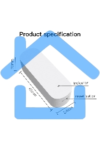 Датчик вибрации MOES Vibration Sensor ZSS-Z-VBR, Zigbee, AAA 2шт х 1.5 V