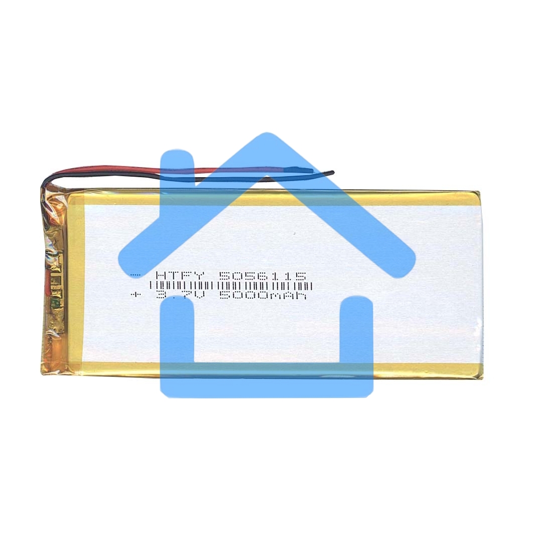 Аккумулятор Li-Pol (батарея) 5*56*115мм 2pin 3.7V/5000mAh
