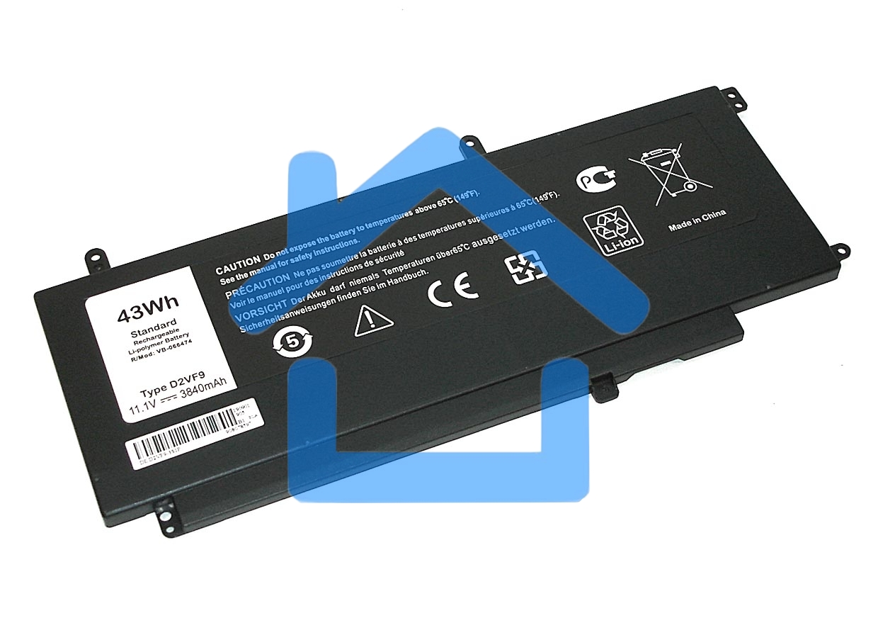 Аккумуляторная батарея для ноутбука Dell Vostro 14 500011.1V 43Wh 3400mAh OEM