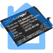 Аккумулятор CameronSinoCS-SMA107SL SCUD-WT-N6 для Samsung Galaxy A10s, Galaxy A20s 3.85V / 3900mAh / 15.02Wh Аккумулятор CameronSinoCS-SMA107SL SCUD-WT-N6 для Samsung Galaxy A10s, Galaxy A20s 3.85V / 3900mAh / 15.02Wh
