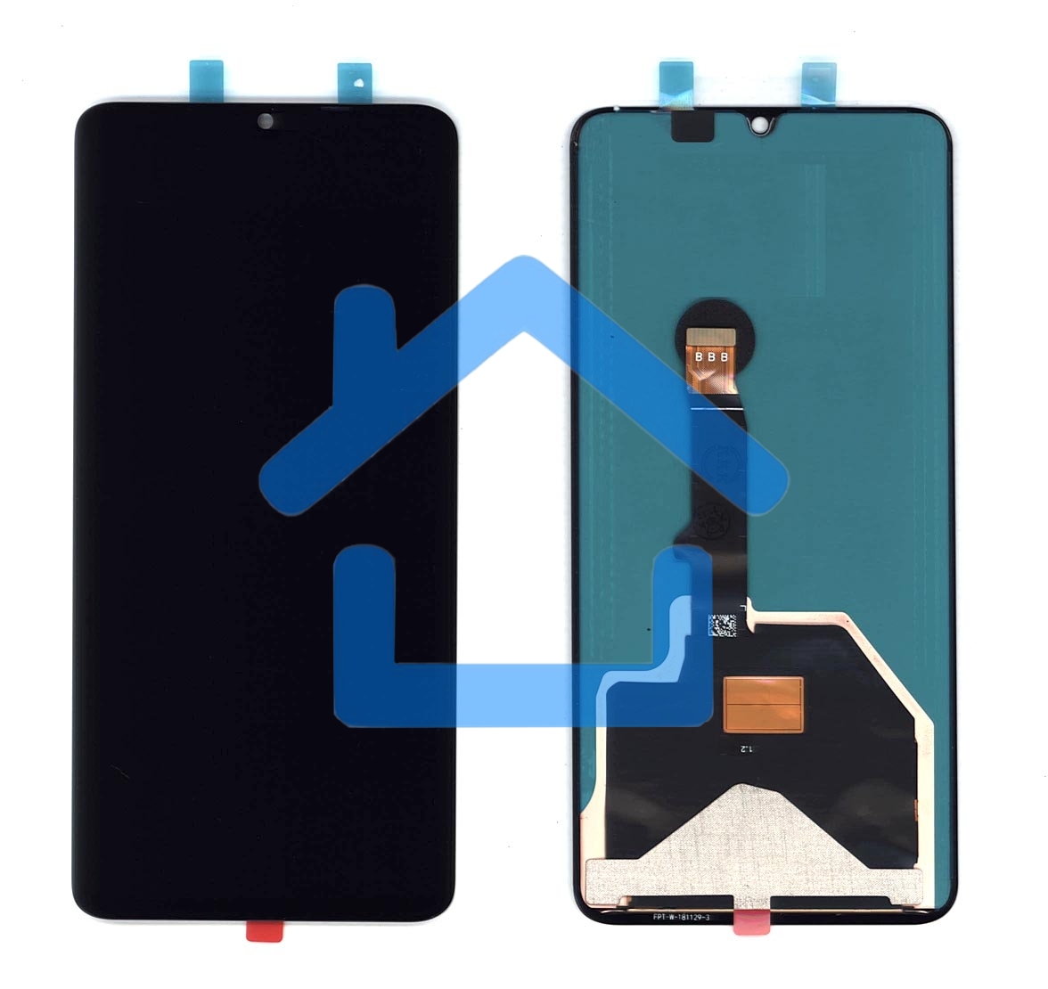 Дисплей для Huawei P30 Pro (OLED) черный