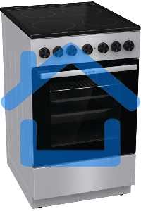 Плита электрическая Gorenje GEC5B41SG серый, конфорок 4 шт, духовка 62 л, 50 см x 85 см x 59.4 см