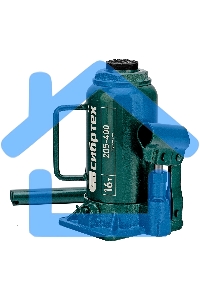 Домкрат гидравлический бутылочный Сибртех 16 т, 205-400 мм