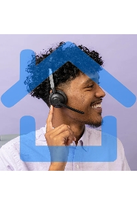 Гарнитура беспроводная GO Work Pop Wireless Headphones - черный