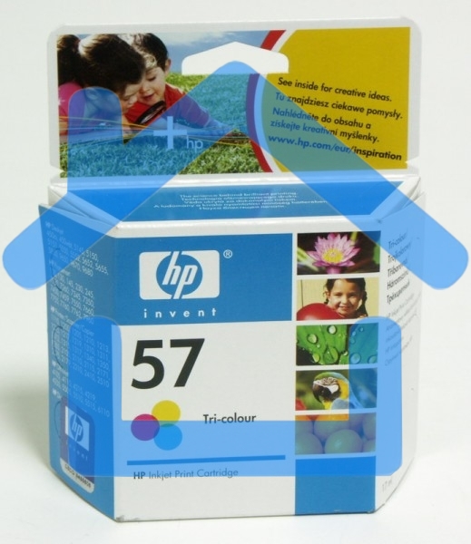 Картридж струйный HP №57 C6657AE многоцветный для HP DJ5550/450/PS 100/130/230/7150/7350/7550 (500стр.)