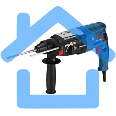 Перфоратор Bosch GBH 2-28 Перфоратор SDS-plus 0611267500 880 Вт, 3.2Дж, 2,9кг, 3реж, L-Case