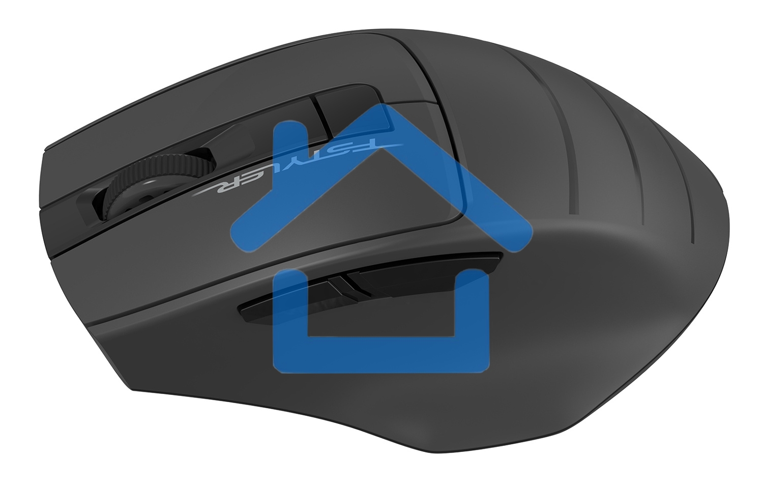 Мышь беспроводная A4Tech Fstyler FG30S серый, 2000 dpi, радиоканал, USB, кнопки - 6