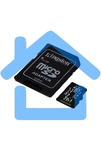 Флеш карта microSDHC 128Gb microSDXC Kingston <SDCS2/128Gb> Class10 UHS-I Canvas Select up to 100Mb/s с адапт.