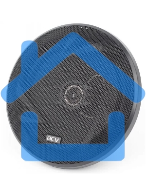 Колонки автомобильные ACV PB-622G 180Вт 88дБ 4Ом 16см (6.5дюйм) (ком.:2кол.) коаксиальные двухполосные