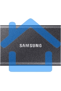 Внешний SSD Samsung T7, 2TB, USB 3.2 Gen 2 Type-C, R/W 1050/1000, титан