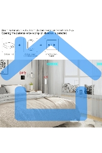 Датчик вибрации MOES Vibration Sensor ZSS-Z-VBR, Zigbee, AAA 2шт х 1.5 V