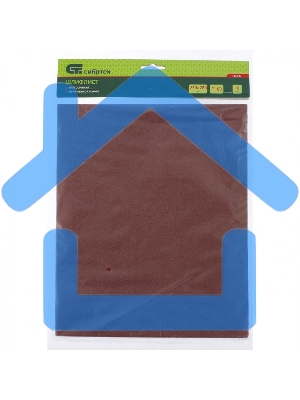 Шлифлист на бумажной основе, P 180, 230 х 280 мм, 10 шт., влагостойкий Сибртех