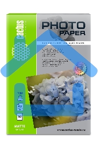 Фотобумага Cactus CS-MA318050 A3/180г/м2/50л./белый матовое для струйной печати