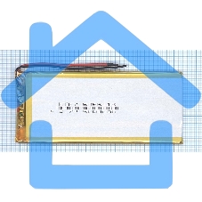 Аккумулятор Li-Pol (батарея) 5*56*115мм 2pin 3.7V/5000mAh