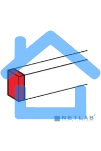 Заглушка торцевая для кабель-каналов 80х35мм, 80х50мм LEGRAND 010722
