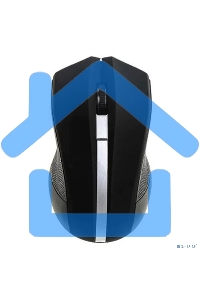 Мышь беспроводная Oklick 615MW черный/серебристый, 1000 dpi, радиоканал, USB, кнопки - 3