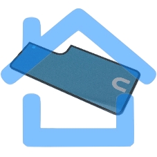 Задняя крышка для Samsung Galaxy S22 S901U белый