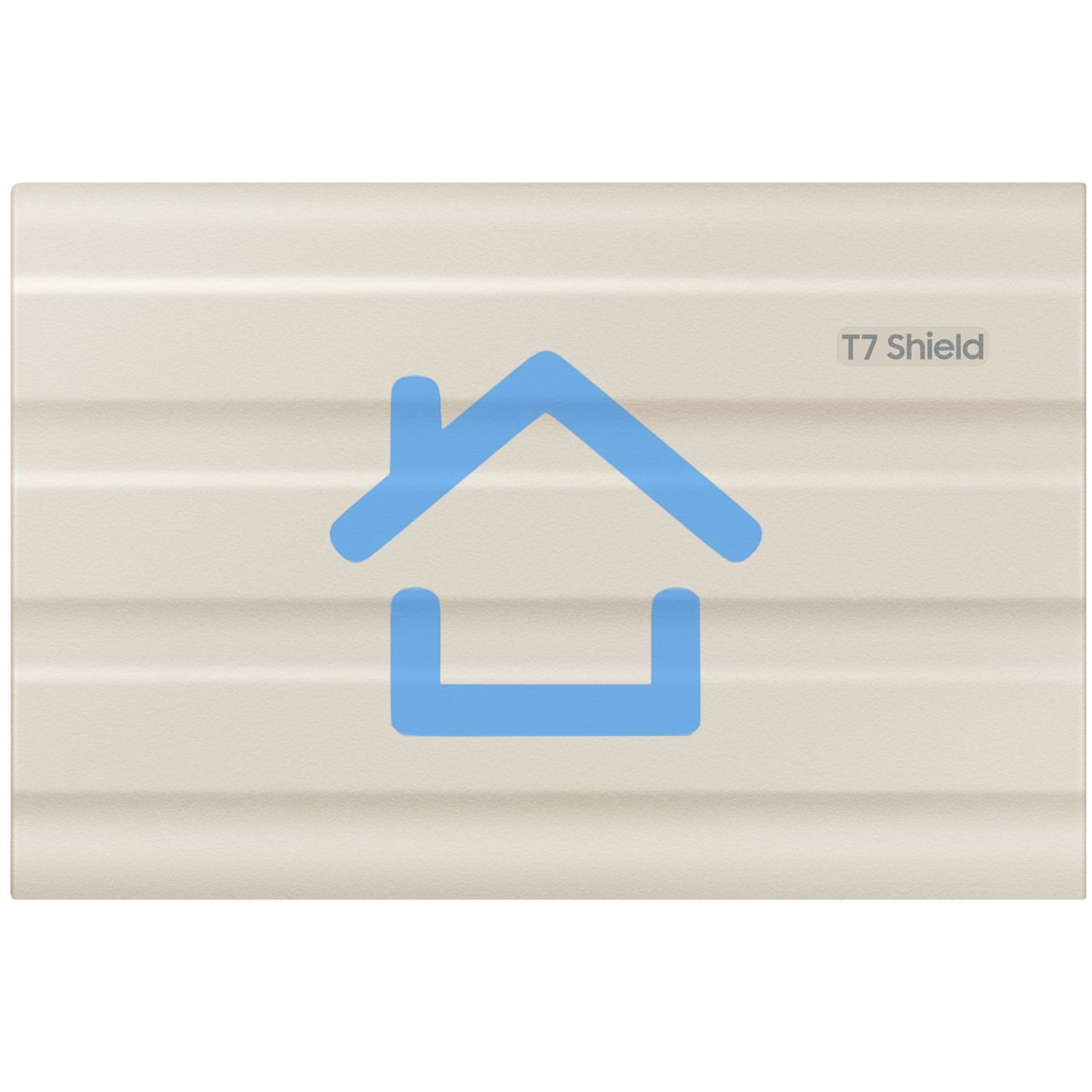 Внешний накопитель SSD Samsung External SSD T7 Shield, 1TB, Type C-to-C/A, USB 3.2 Gen2, R/W 1050/1000MB/s, IP65, 88x59x13mm, 98g, Beige (12 мес.)