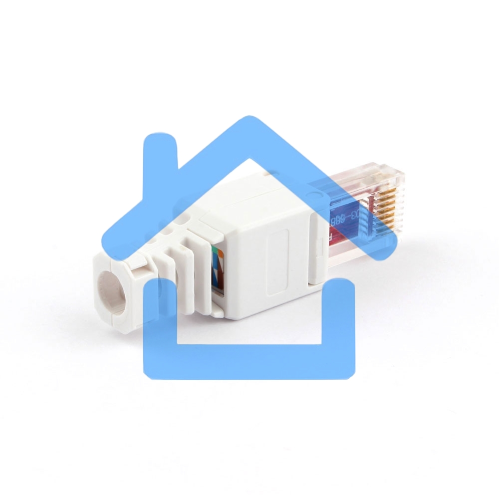 Штекер RJ-45 (8P8C) LK-8P8C быстрозажимной ручной кат. 5e и 6