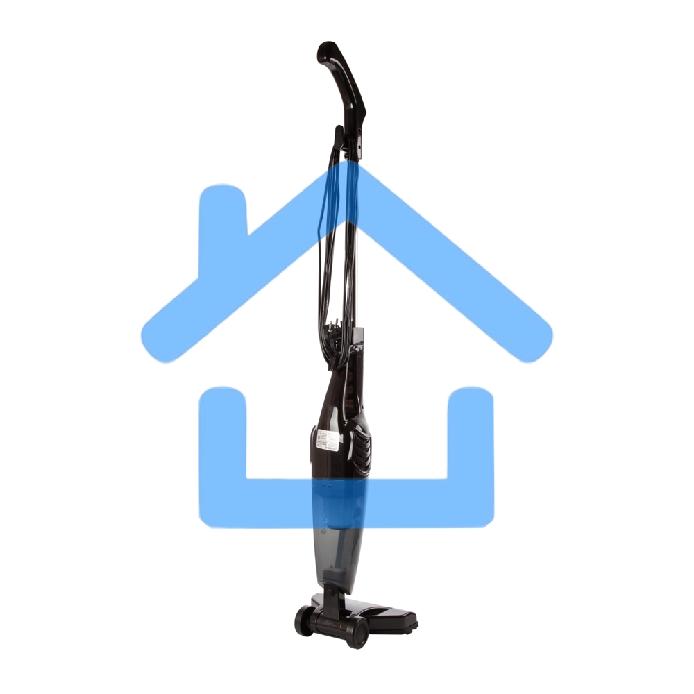 Пылесос вертикальный Endever VC-286 серый, питание от сети, 100 Вт, уборка сухая, пылесборник 1.9 л