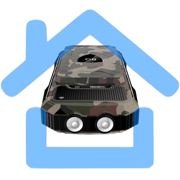 Мобильный телефон BQ 2817 Tank Quattro Power камуфляж