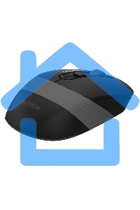 Мышь беспроводная A4Tech Fstyler FG10S черный/серый, 2000 dpi, радиоканал, USB, кнопки - 4