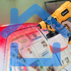 Краскопульт Deko DKSG20K2 120Вт бак:800мл 100-200мл/мин