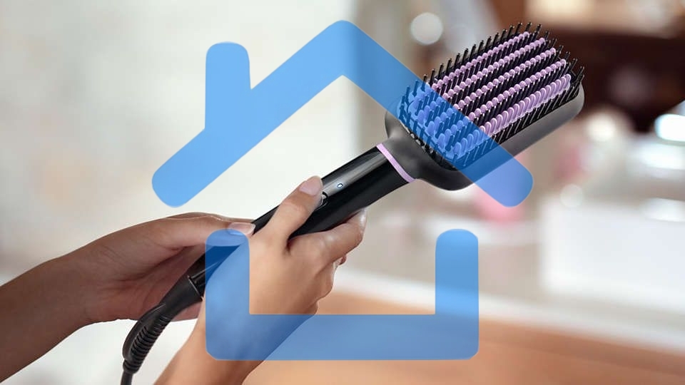 Расческа-выпрямитель Philips BHH880/00