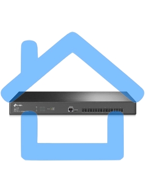 Коммутатор Fully managed switch with full 8-port 10G fiber ports and 160 Gbps switching capacity