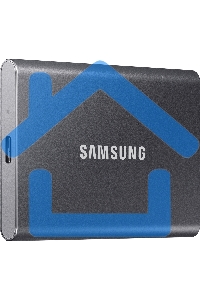 Внешний SSD Samsung T7, 2TB, USB 3.2 Gen 2 Type-C, R/W 1050/1000, титан