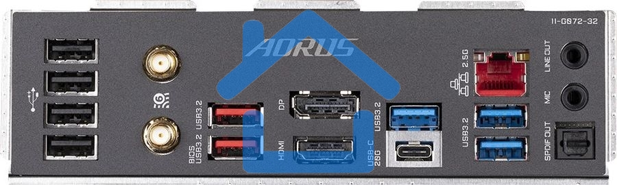 Материнская плата Gigabyte Z790 AORUS ELITE AX, LGA 1700, Intel Z790, 4xDDR5, 6xSATA, 4xM.2, 1xPCI-E 5.0 x16, 1xPCI-E 3.0 x4, 1xDP, 1xHDMI, 1x 2.5Gb LAN, 2xUSB-A 2.0, 3xUSB-A 3.2 Gen 1, 2xUSB-A 3.2 Gen 2, 1xUSB-C 3.2 Gen 2x2, 7.1, ATX