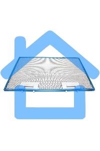 Фильтр алюминиевый рамочный для вытяжки 420х280х8