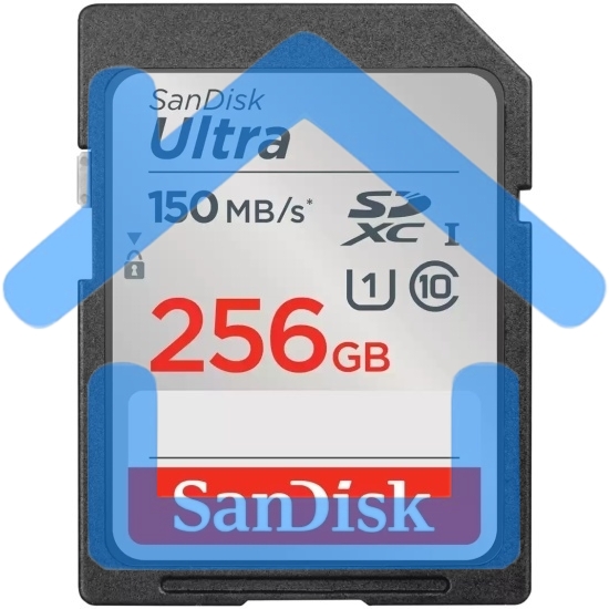 Флеш карта SD 256Gb SanDisk SDXC Class 10 UHS-I Ultra 120MB/s