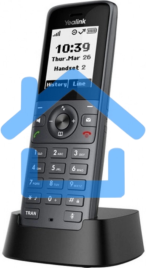 Телефон DECT-трубка Yealink W71H, экран 1.8