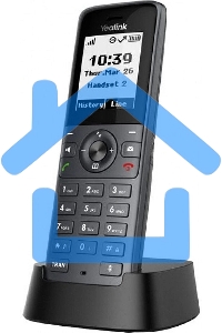Телефон DECT-трубка Yealink W71H, экран 1.8