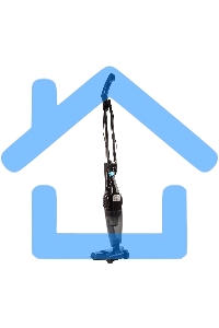 Пылесос вертикальный Endever VC-286 серый, питание от сети, 100 Вт, уборка сухая, пылесборник 1.9 л