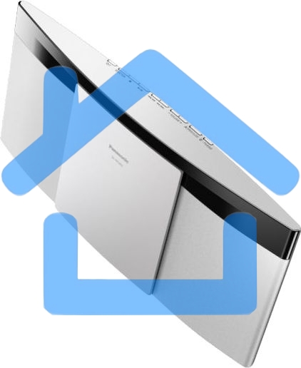 Микросистема Panasonic SC-HC200EE-W белый 20Вт/CD/CDRW/FM/USB/BT