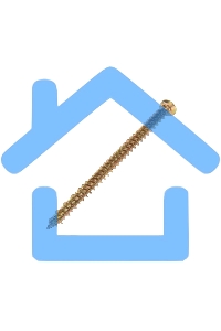 Шуруп по бетону KRANZ 7.5х112, короб (100 шт./уп.)