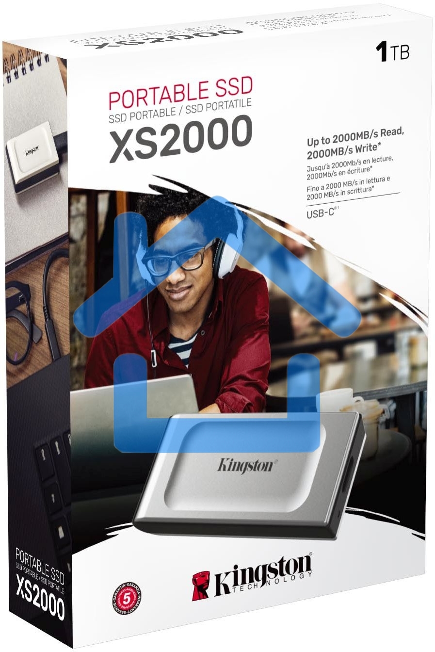 Портативный твердотельный накопитель Kingston 1Tb Portable SSD XS2000