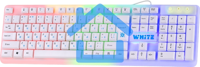 Клавиатура Defender GK-172 проводная, USB, белый