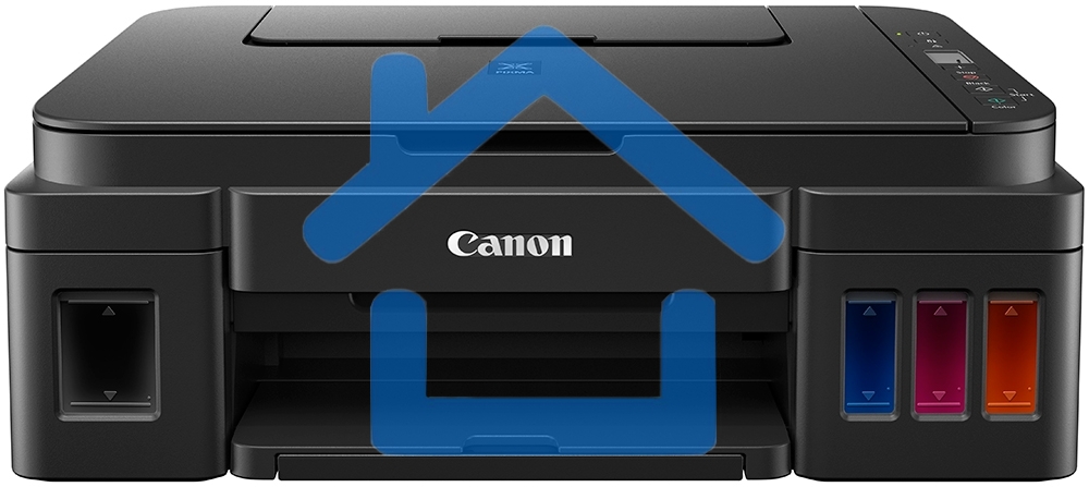 МФУ струйное Canon PIXMA G2410 (2313C009), A4, цветной, печ. 8.8 стр/мин (ч/б) 5 стр/мин (цвет), скан. до 19 стр/мин., 1200 x 4800 dpi (принтер) 1200x600dpi (сканер), USB