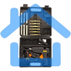 Набор клеевых пистолетов в кейсе, 7/11 мм, 20/100 Вт, 3/8 г./мин., выключатель Sparta 93038