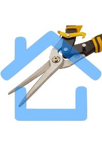 Ножницы по металлу,315мм, прямой проходной рез,сталь-CrMo, трехкомп.рук-ки Denzel